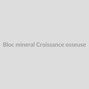 Bloc minéral Croissance osseuse